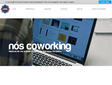 Tablet Screenshot of noscoworking.com.br